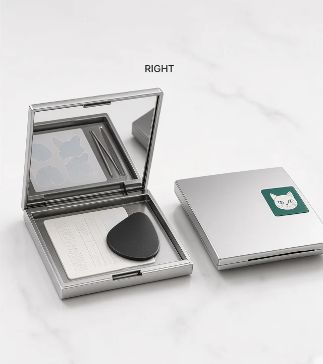 Tok! & Glow Pocket Mirror Compact