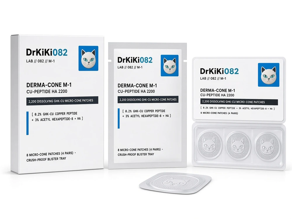 GHK-Cu Dissolving Micro-Cone Patches